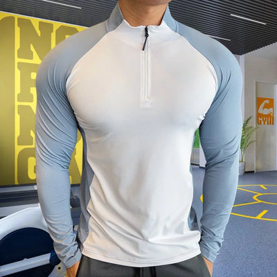 High Collar Compression Shirt