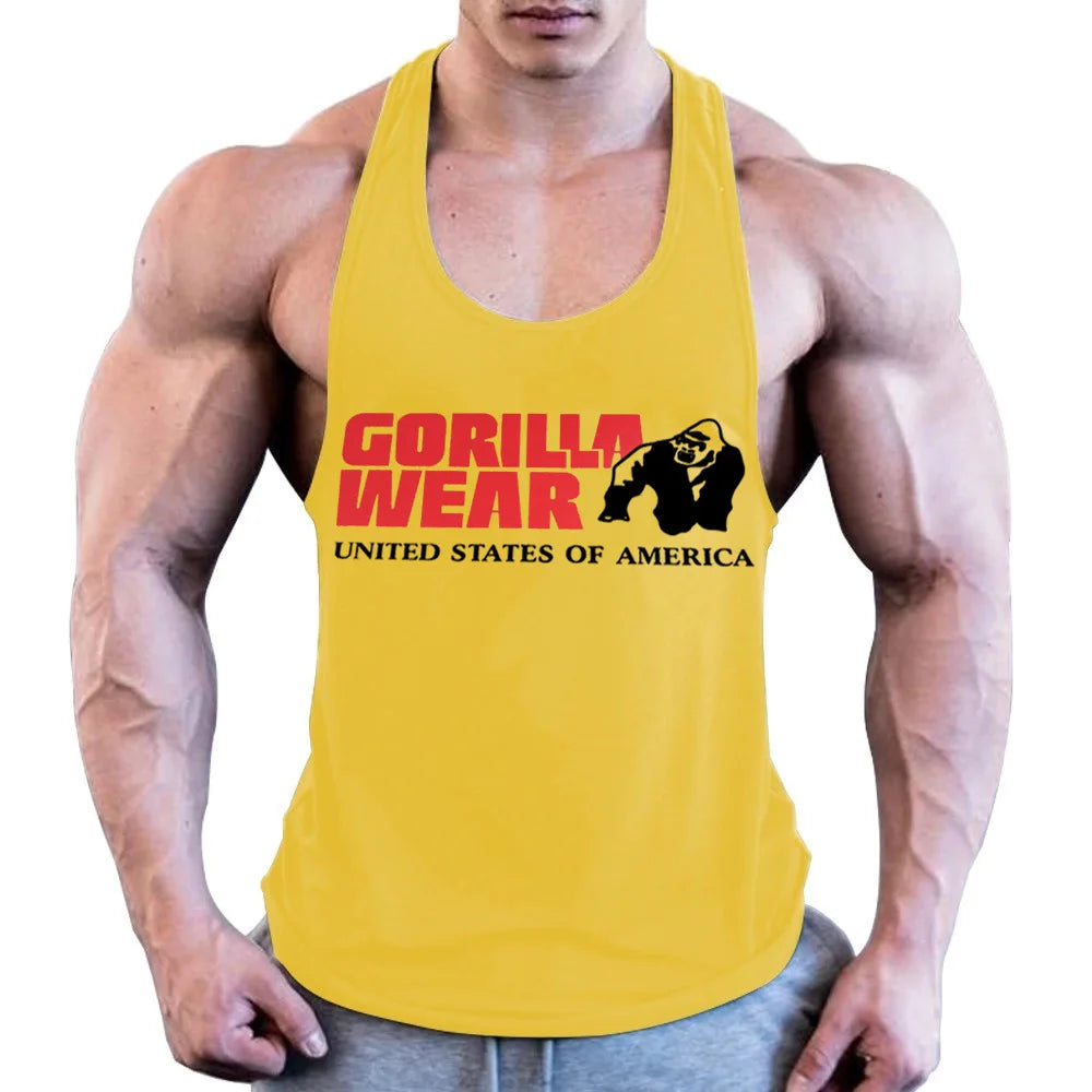 Cotton Muscle Training Vest