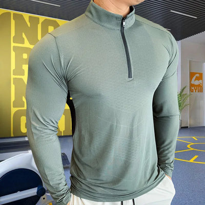 High Collar Compression Shirt