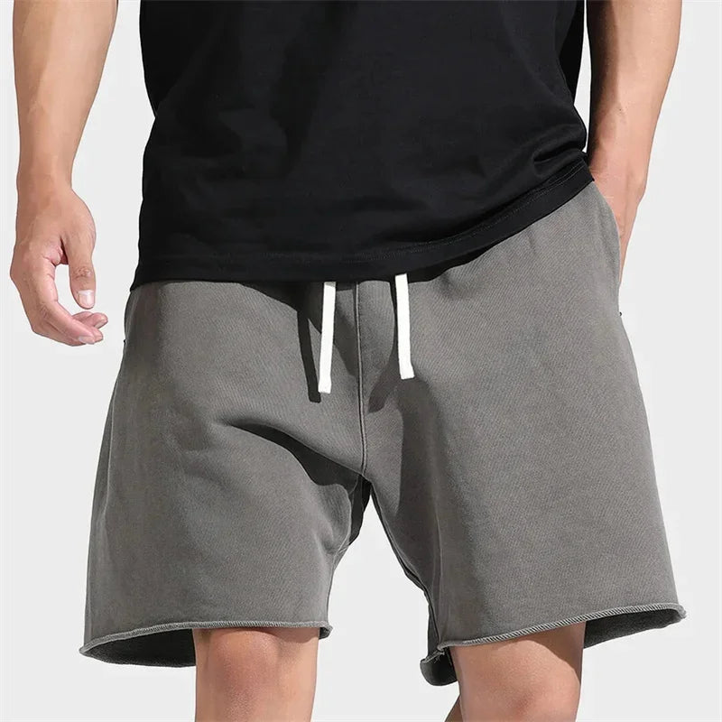 Zipper Pocket Sports Shorts