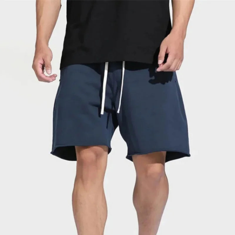 Zipper Pocket Sports Shorts